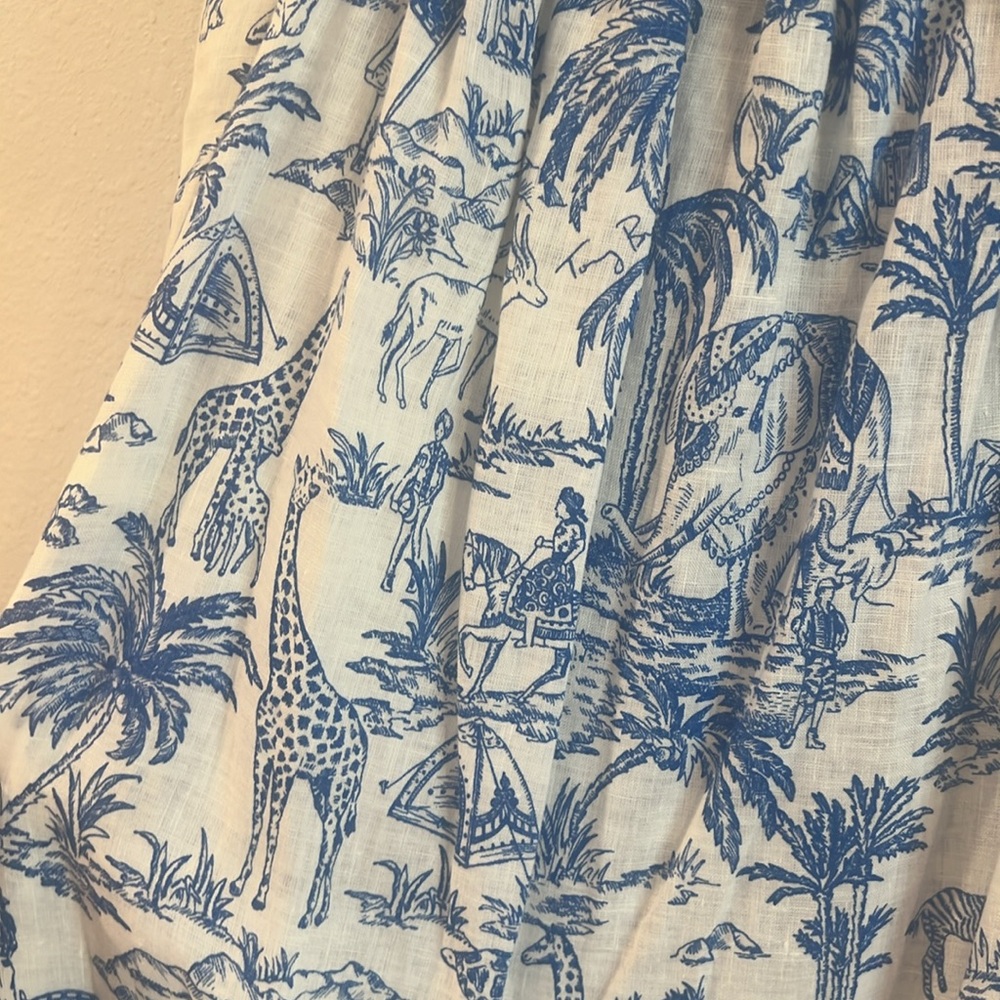 Tory Burch safari toile print dress - Picture 3 of 8